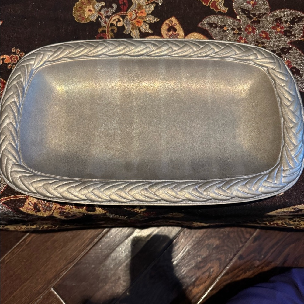COPY - Wilton Armetale Gourmet Grillware Grilling and Serving Tray Griddle